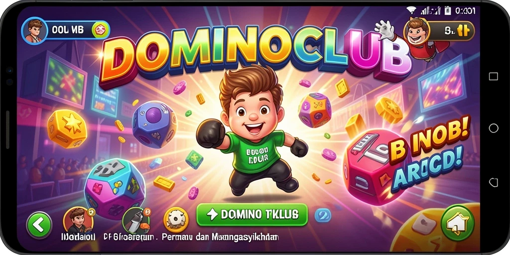 Tampilan menarik gameplay seru di DOMINOCLUB.