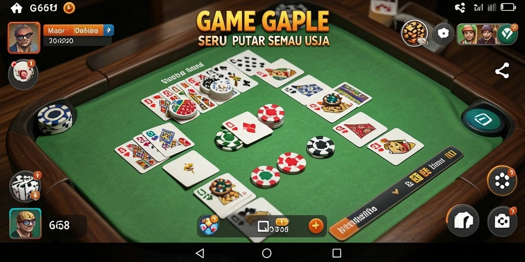 Tampilan gameplay G668 yang seru dan mengasyikkan.