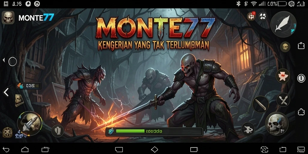 Gameplay menakutkan di MONTE77 dengan suasana yang mencekam.