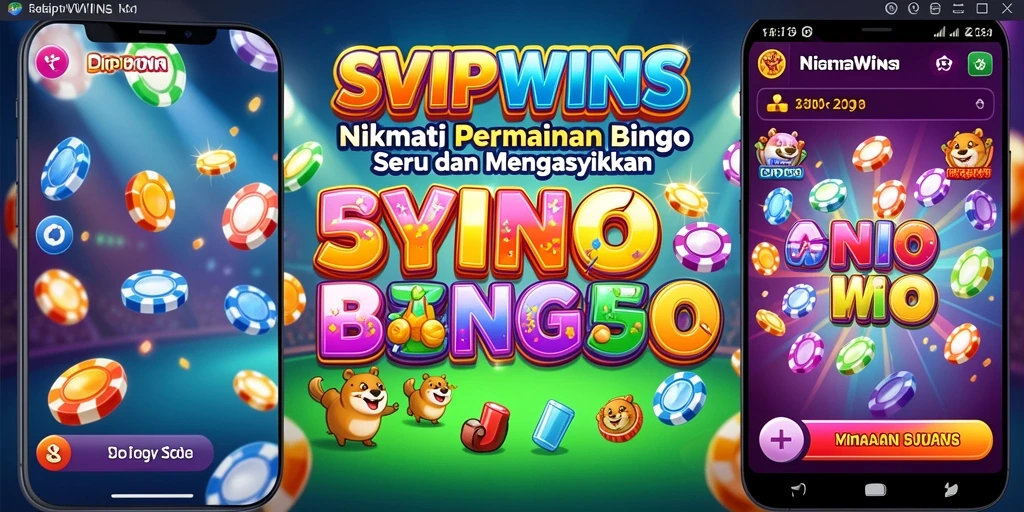 Tampilan gameplay Bingo di SVIPWINS yang menarik dan interaktif.
